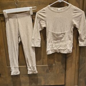 Goumi Beige Kids Pajama Set